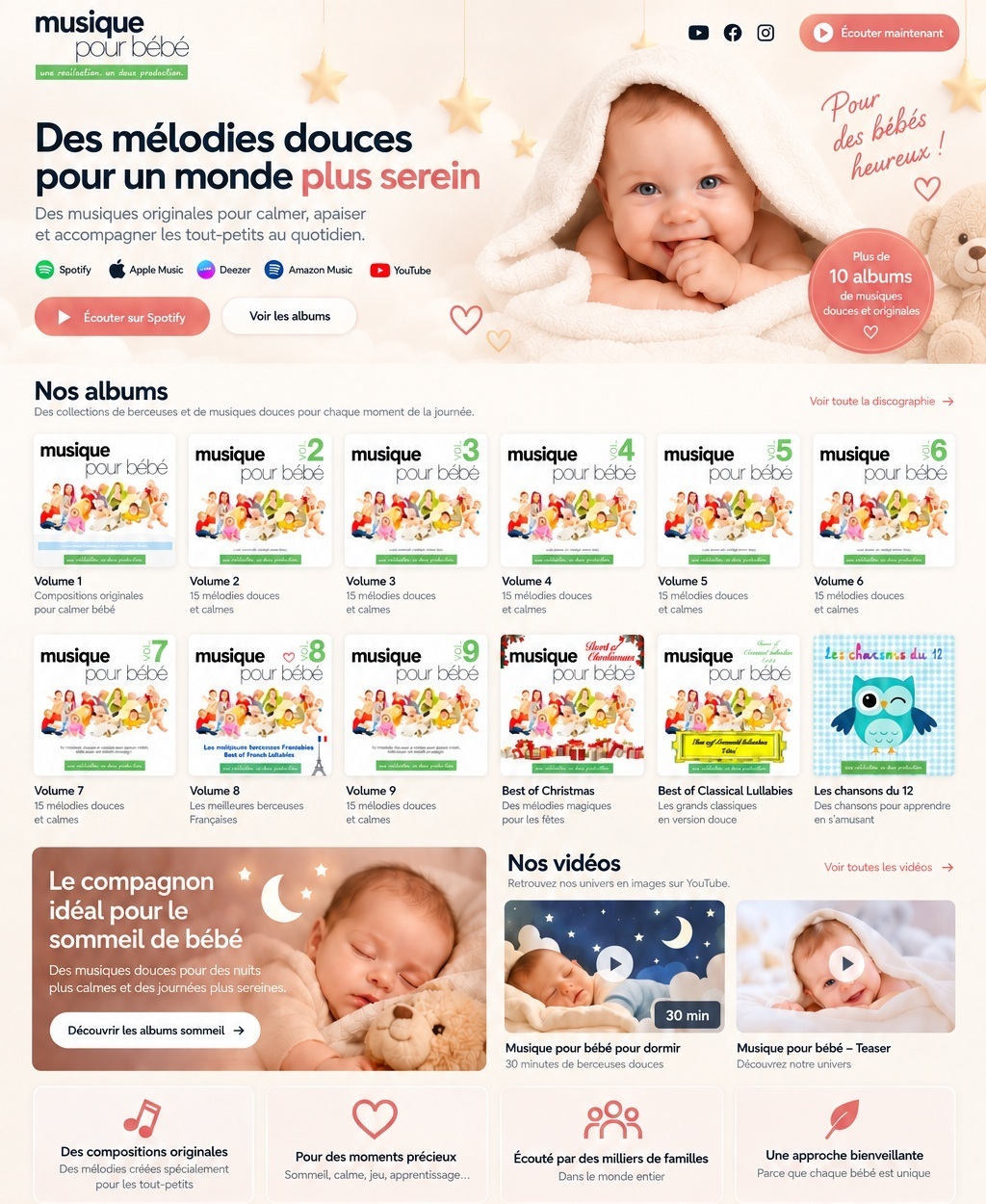 Musique pour bébé — Undeux Production